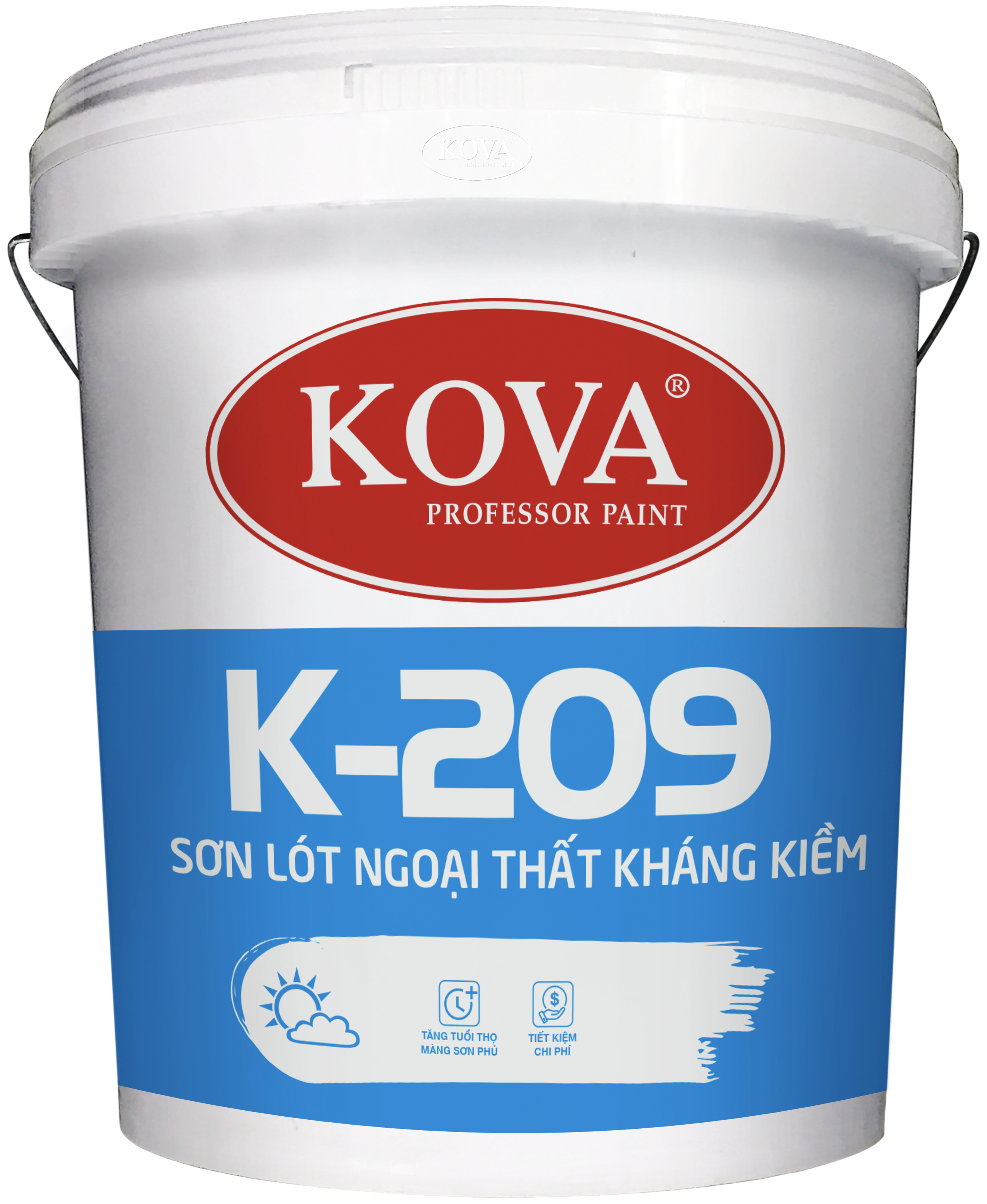 Sơn Lót Ngoại Thất KOVA Kháng Kiềm K-209 3.5L