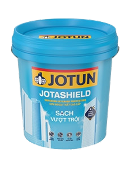 SƠN NGOẠI THẤT CAO CẤP JOTASHIELD SẠCH VƯỢT TRỘI 5L / LON