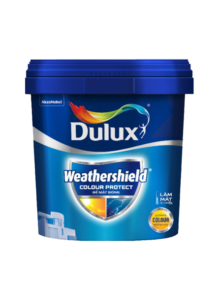 Sơn ngoại thất Dulux Weathershield bề mặt bóng E023 15L