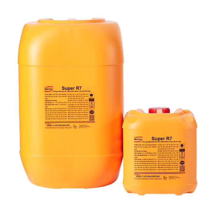 Phụ gia Bestmix Super R7 25L