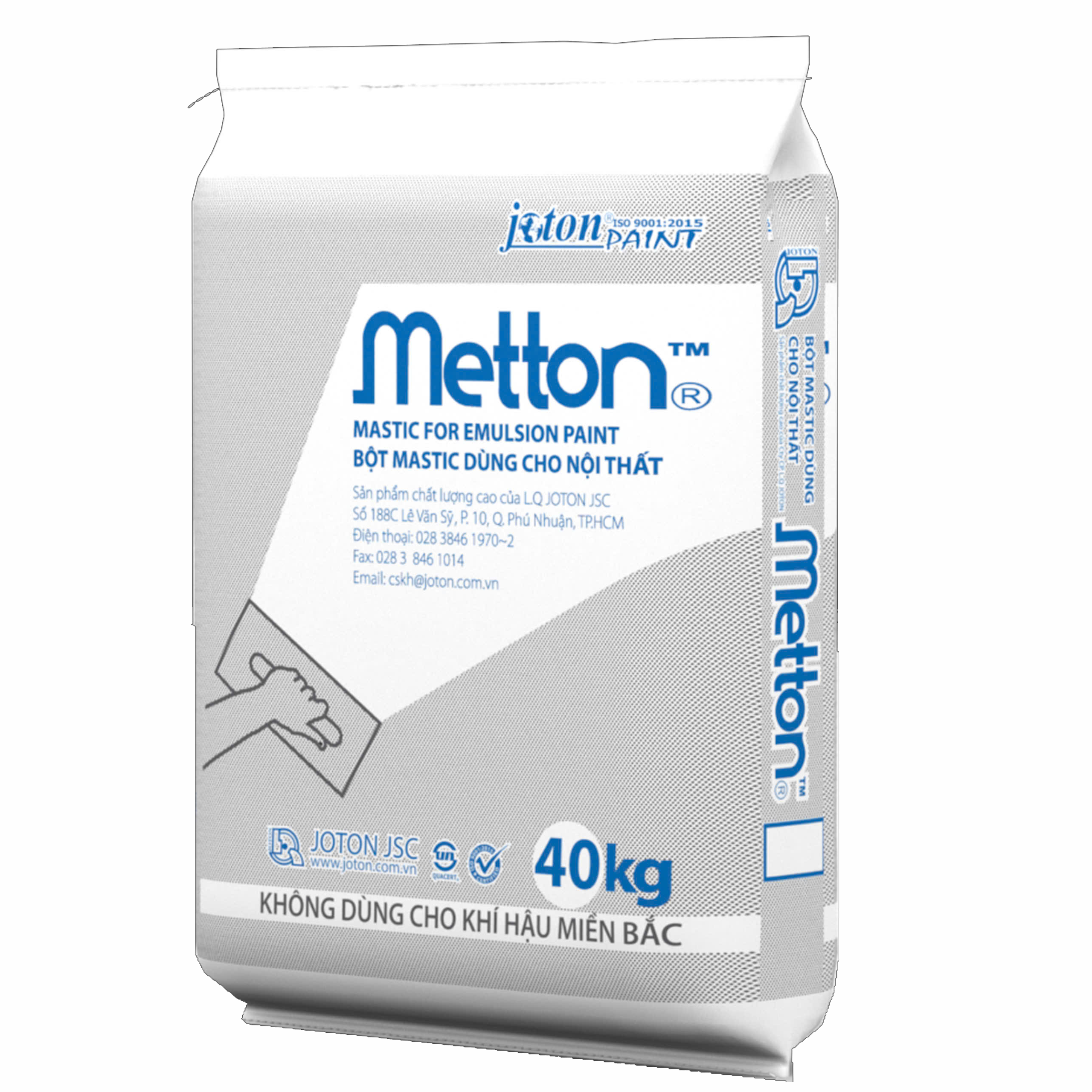 Bột trét nội thất Joton Meton 40Kg