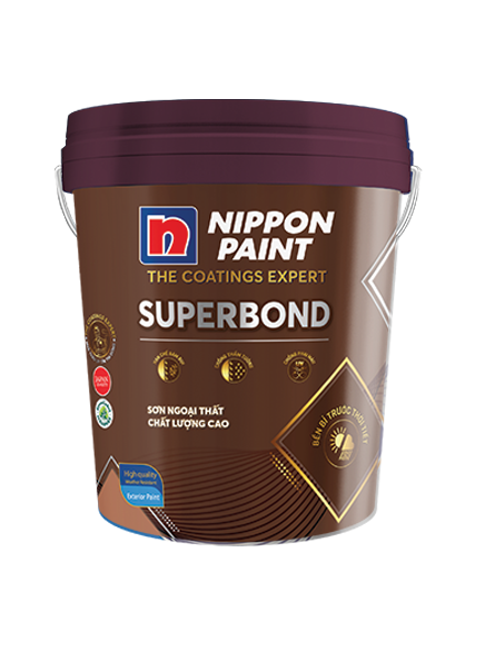 Sơn dự án Nippon ngoại thất SuperBond 18L