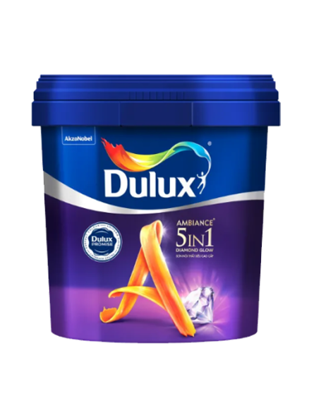 Sơn nội thất Dulux 5in1 Pearl Glow Bóng mờ 66A 15L
