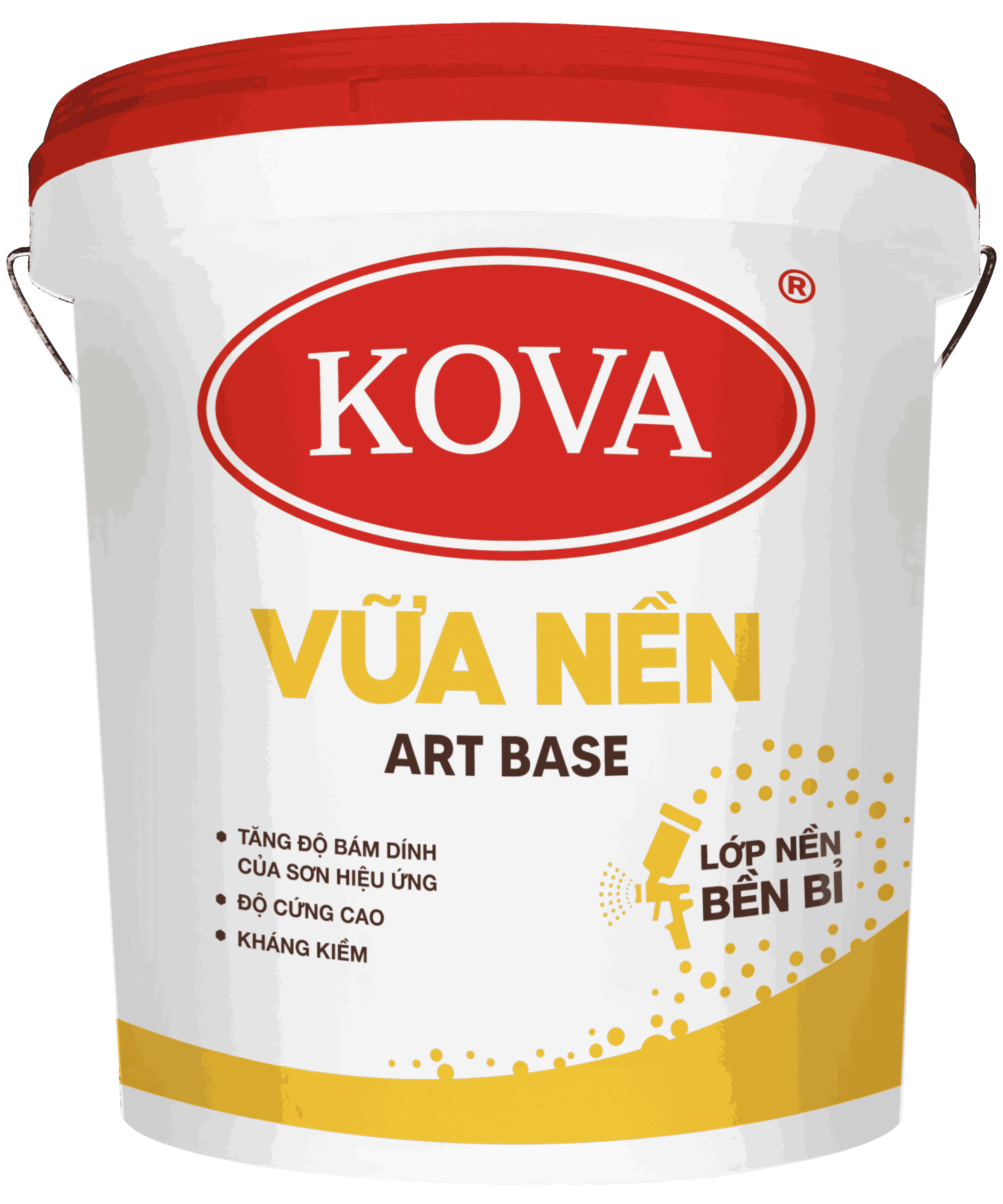 Vữa nền sơn nghệ thuật KOVA Art Base 25kg