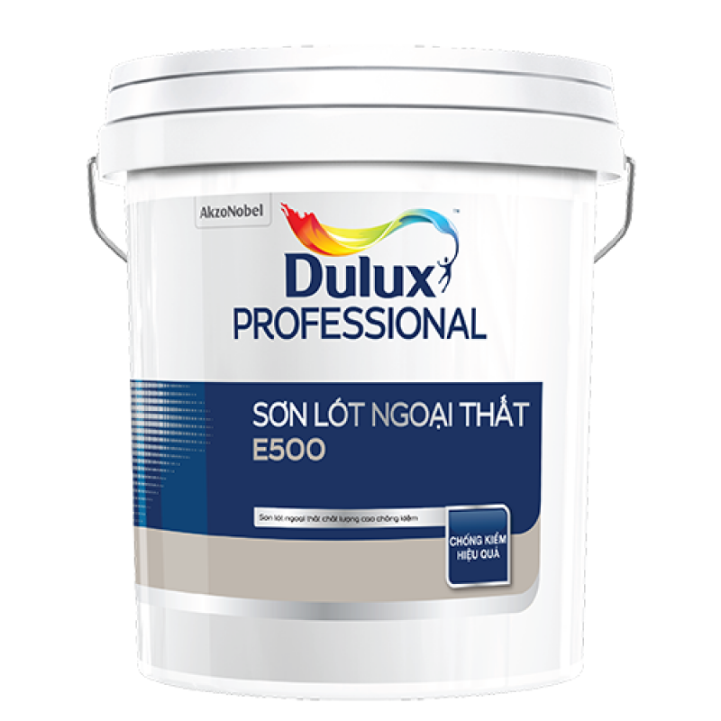 SƠN LÓT NGOẠI THẤT DULUX PROFESSIONAL E500 18L
