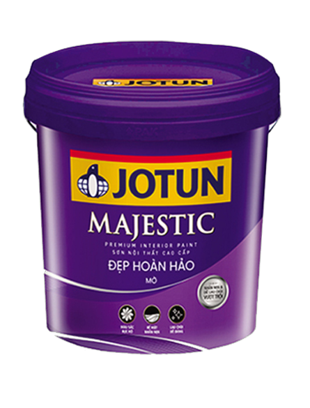 SƠN NỘI THẤT JOTUN MAJESTIC ĐẸP HOÀN HẢO MỜ 5L