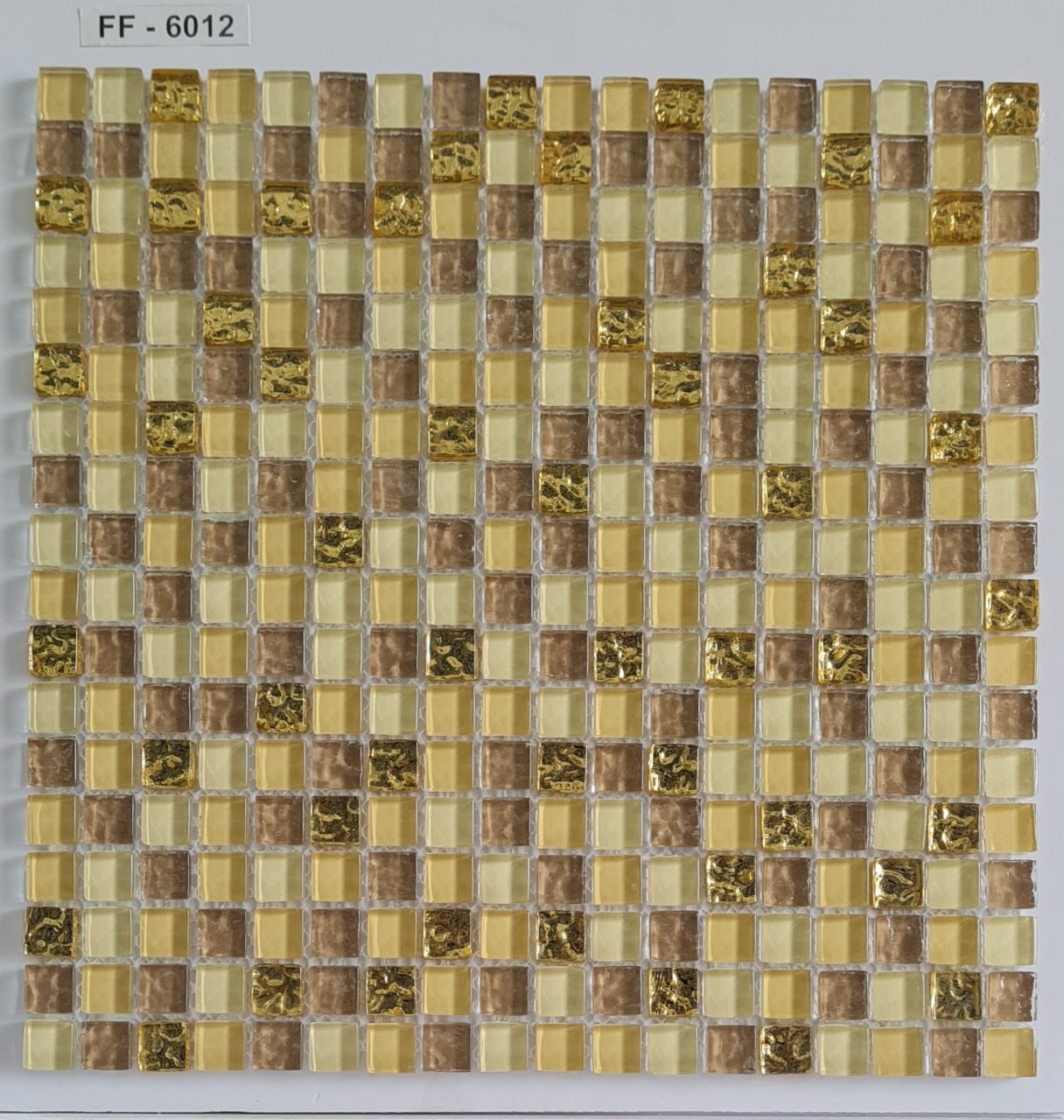Gạch Mosaic thủy tinh mã FF - 6012