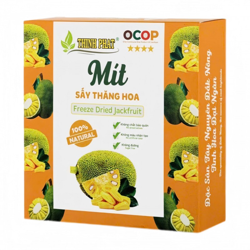 Mít Sấy Thăng Hoa Thịnh Phát Hộp 50g Đặc Sản Tây Nguyên