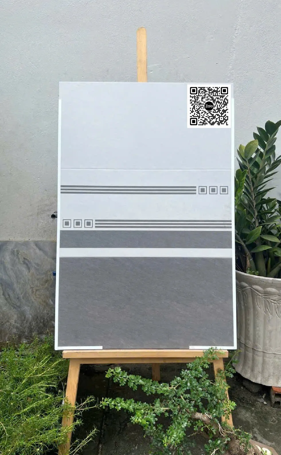 Gạch Men 30x60 Ốp Tường Giá Rẻ xám xi măng