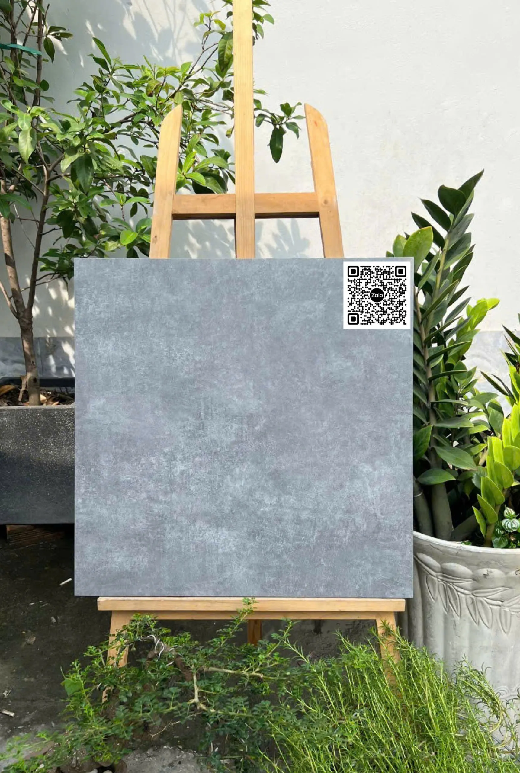 Gạch Đá 60x60 Ốp Lát xám xi măng