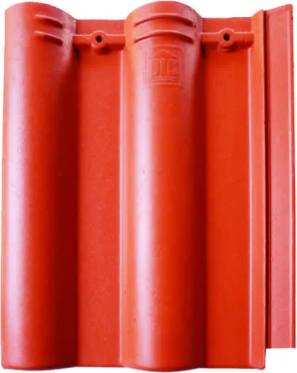 Ngói Nhật - Ngói Màu Lợp Nhà DIC màu cam C06