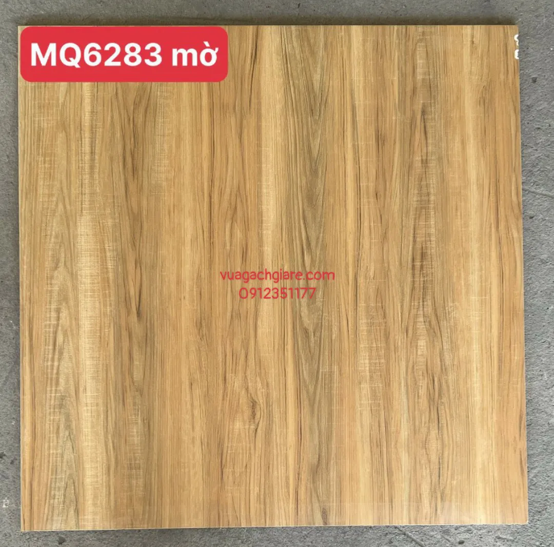 Gạch Men Mờ 60x60 Lát Nền Giá Rẻ PAK vân gỗ MQ6283