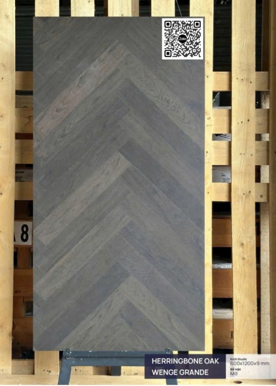 Gạch Đá Mờ 60x120 Ốp Lát Giá Rẻ vân gỗ xám đậm