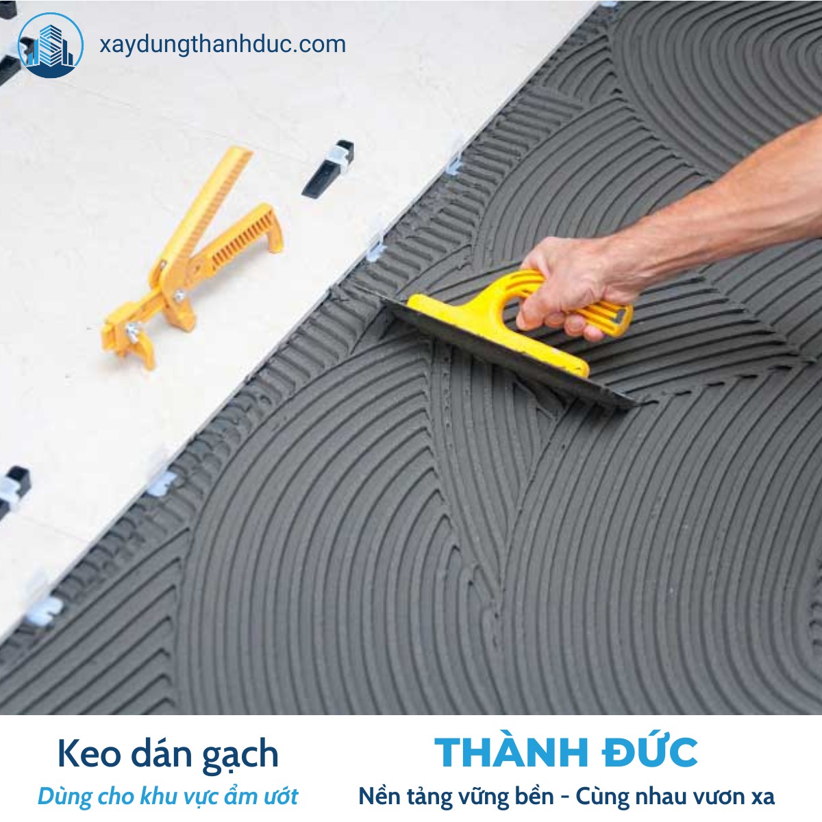 Keo Dán Gạch Webertai fix cho khu vực ẩm ướt